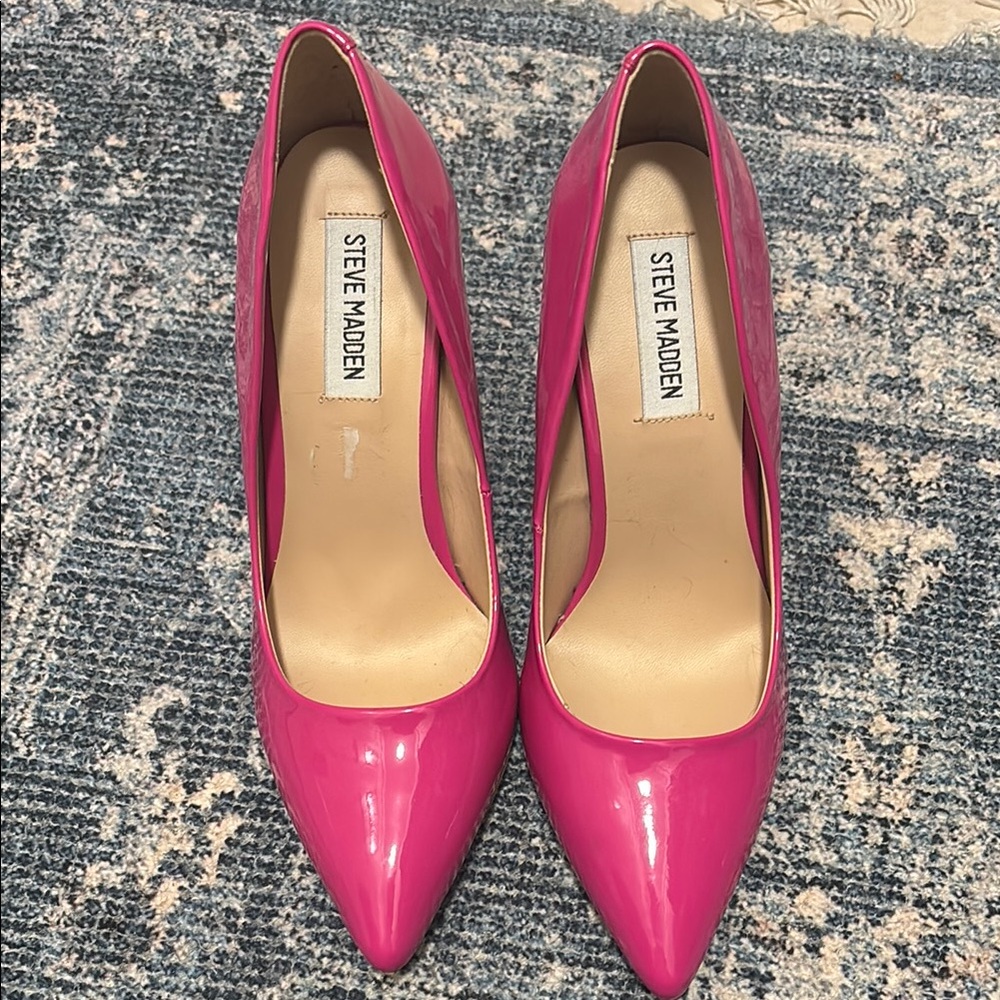Steve Madden Vibrant Pink Heels